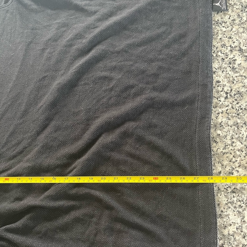 Nike Jordan Vintage Men's Black Short Sleeve Cotton Shirt - Picture 6 of 7